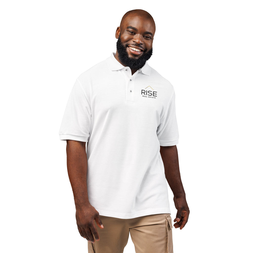 Unisex Polo Shirt (Embroidery) - White
