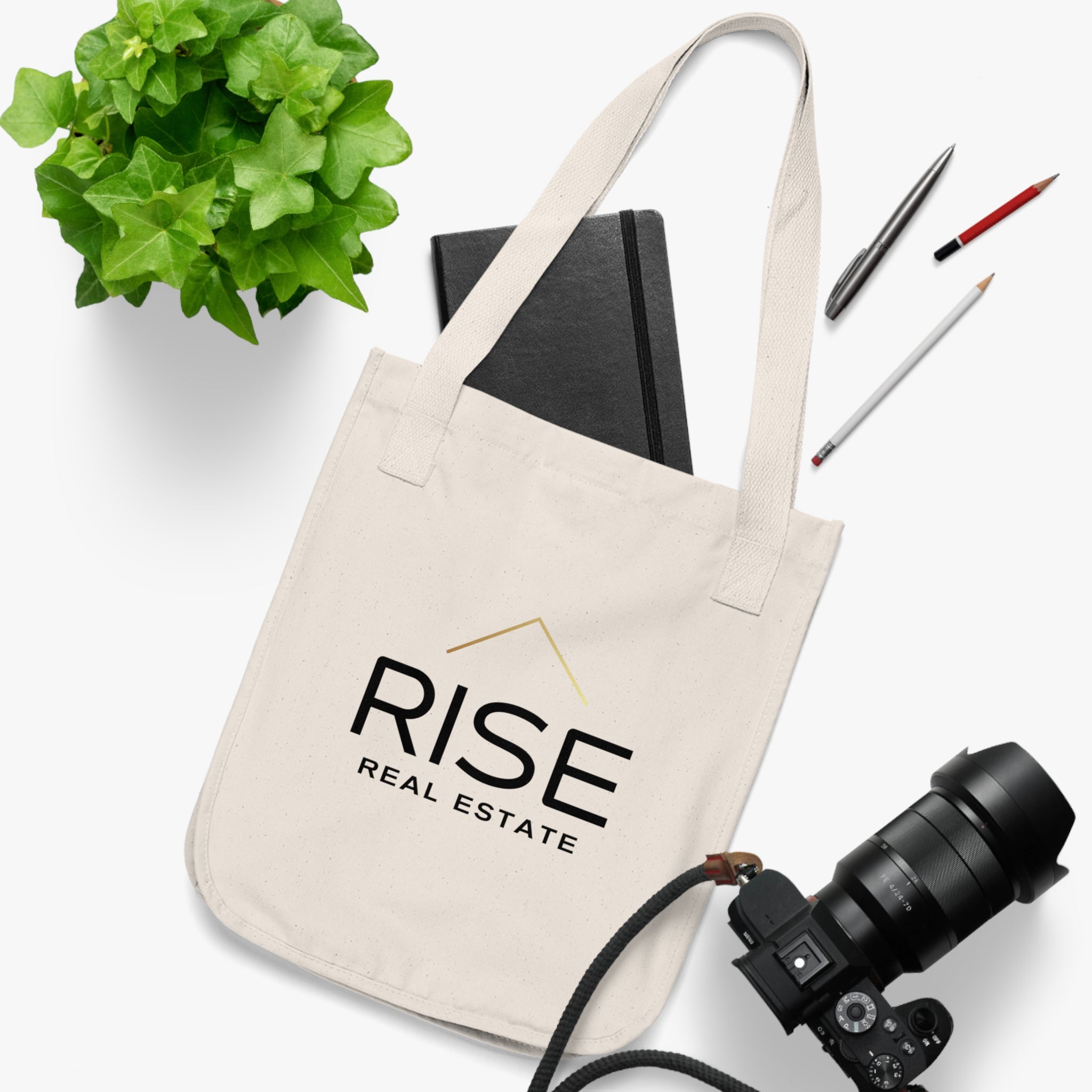 Organic Canvas Tote Bag - Natural