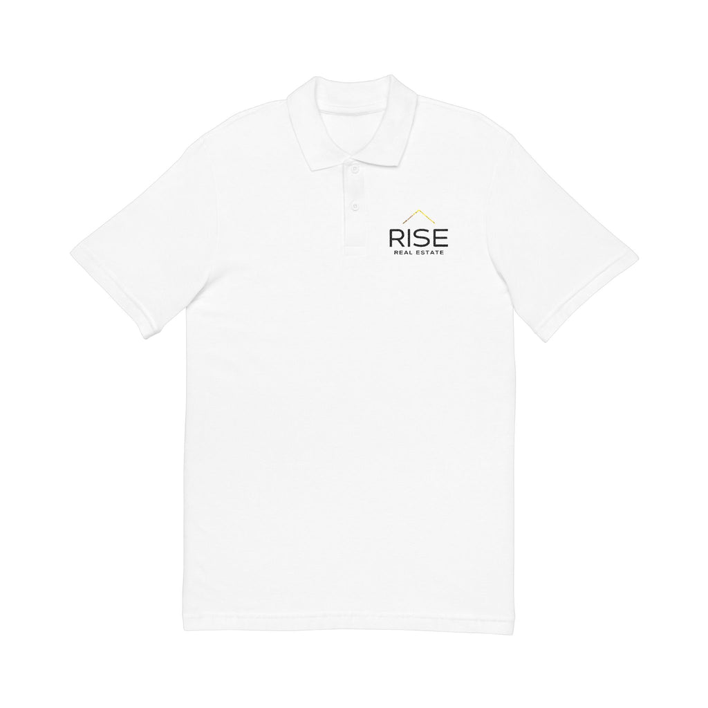 Unisex Pique Polo Shirt (Embroidery) - White