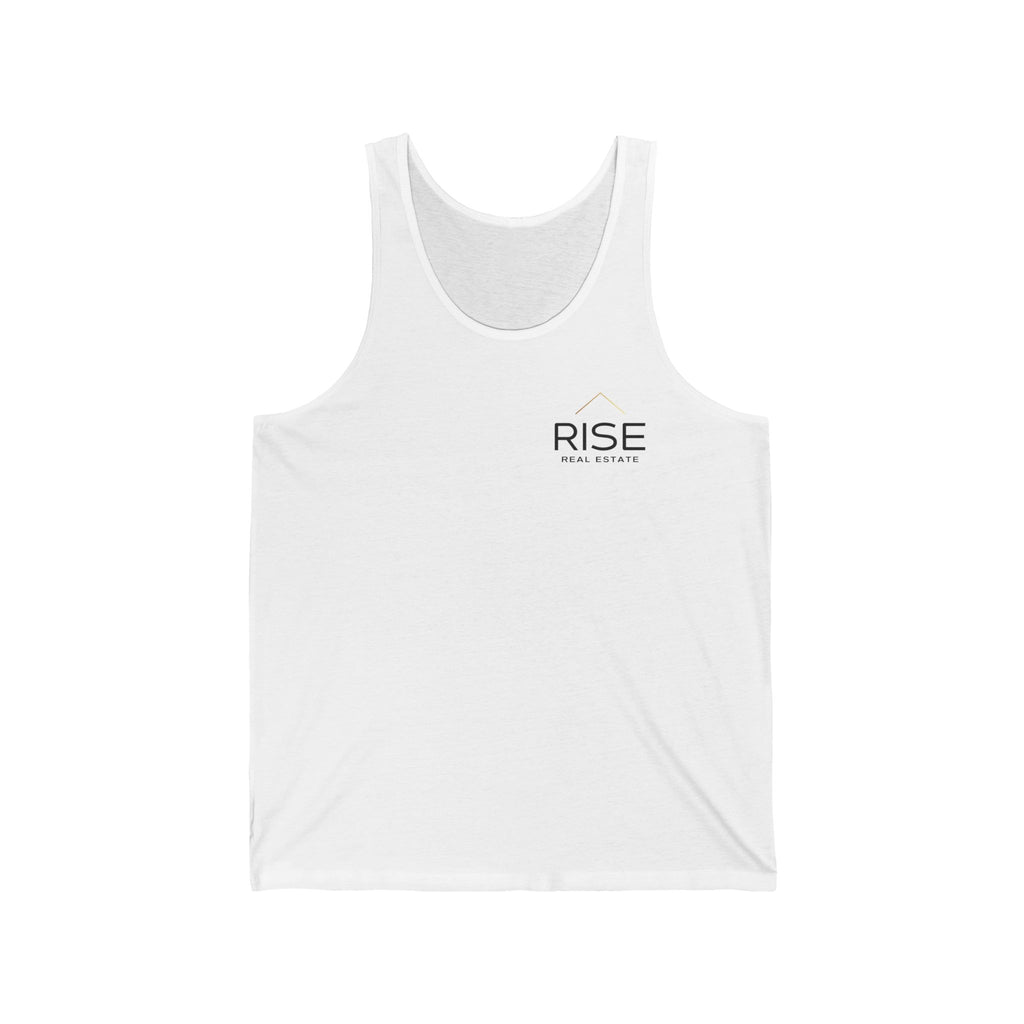 Unisex Jersey Tank - White