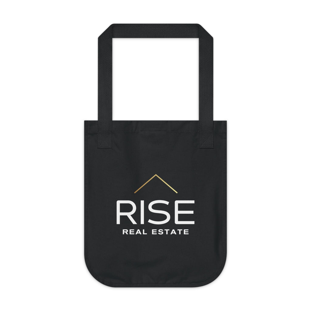Organic Canvas Tote Bag - Black