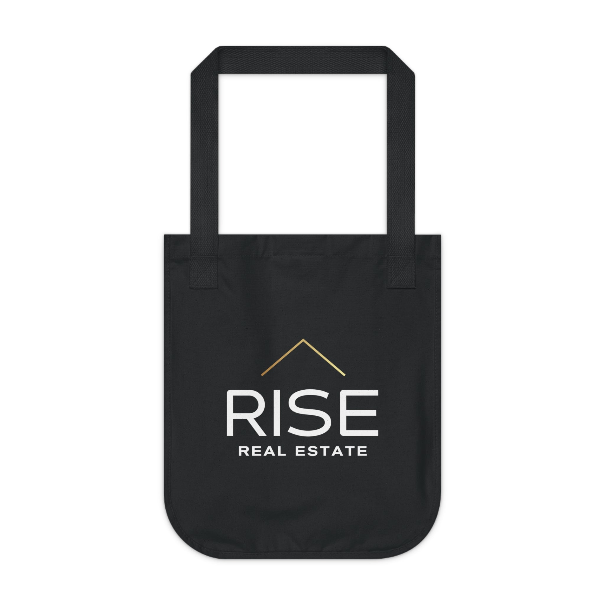 Organic Canvas Tote Bag - Black