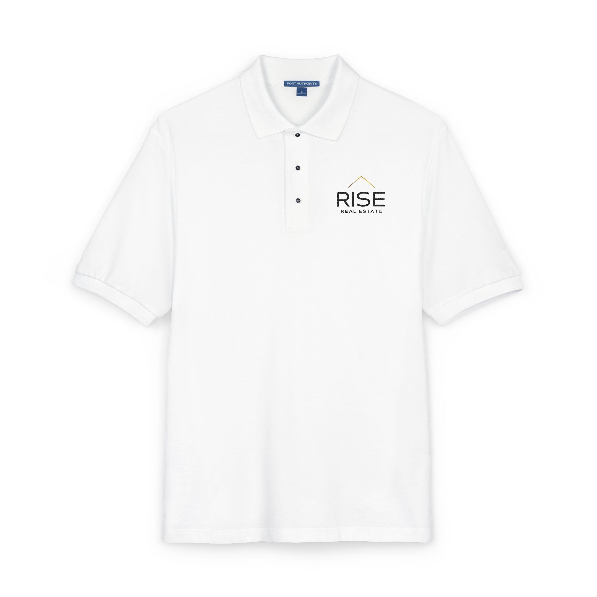 Unisex Polo Shirt (Embroidery) - White