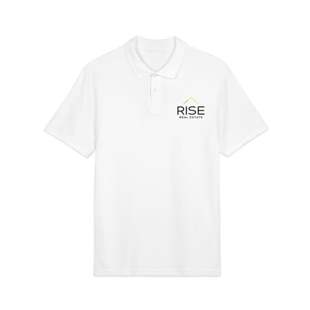 Unisex Pique Polo Shirt (Embroidery) - White