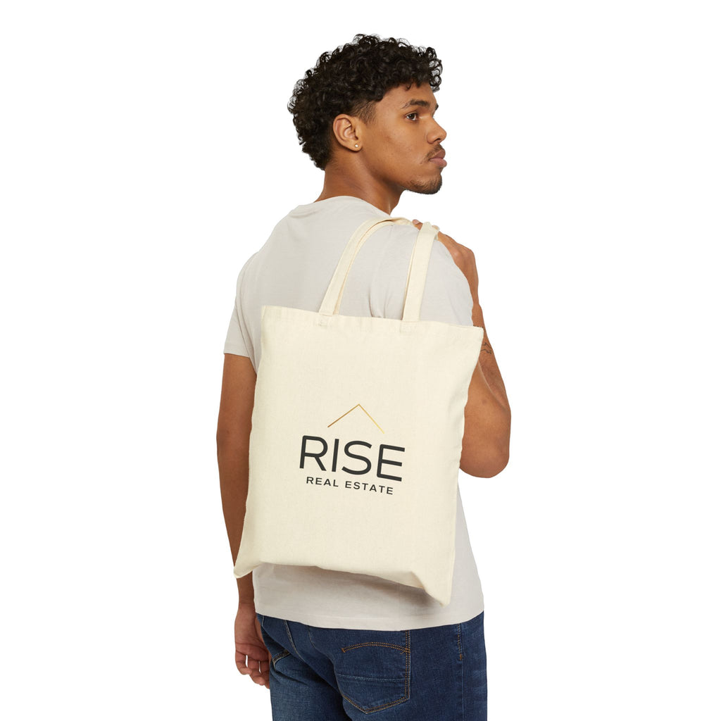 Cotton Canvas Tote Bag - Natural