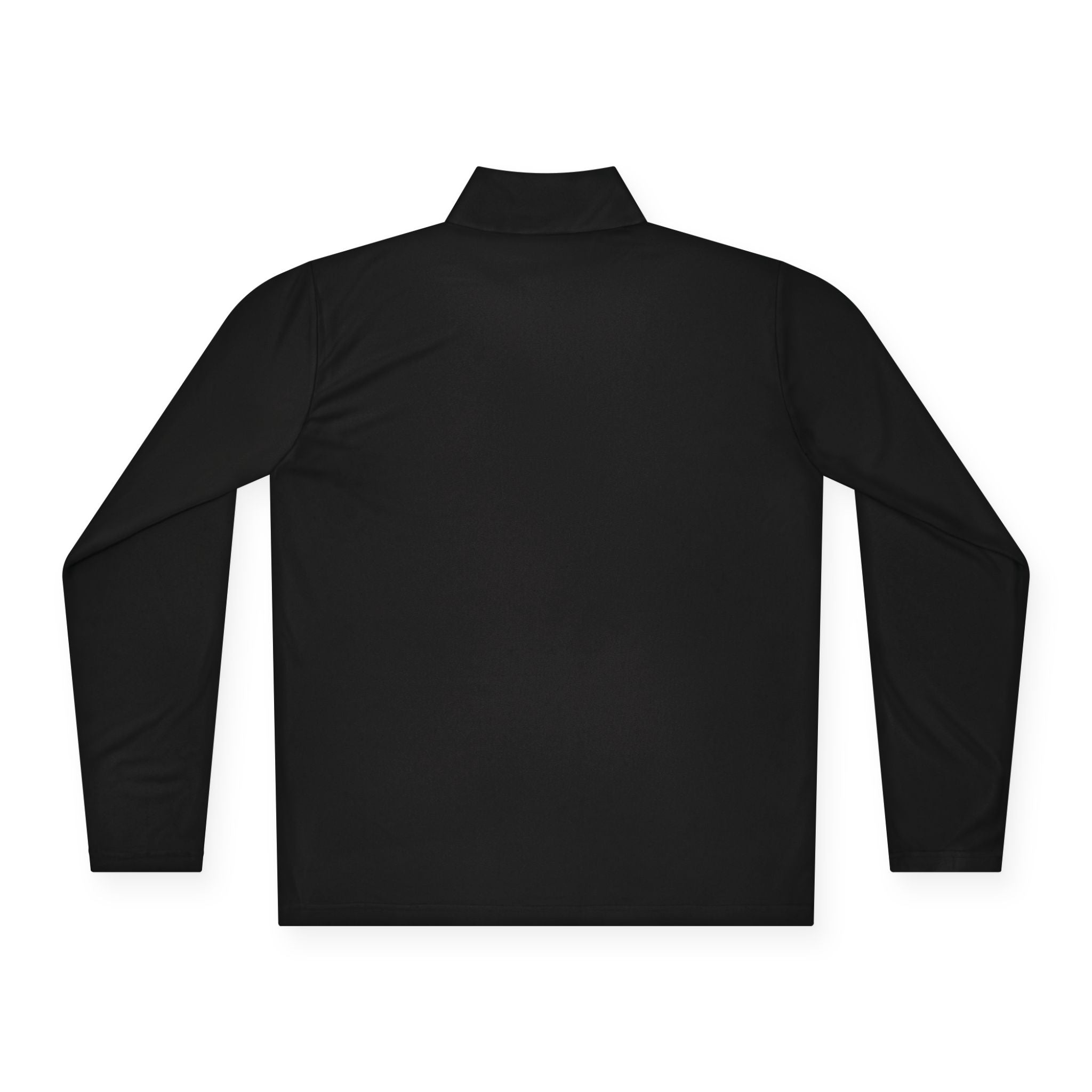 Unisex Quarter-Zip Pullover - Black