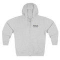 Unisex Zip Hoodie - Heather Grey