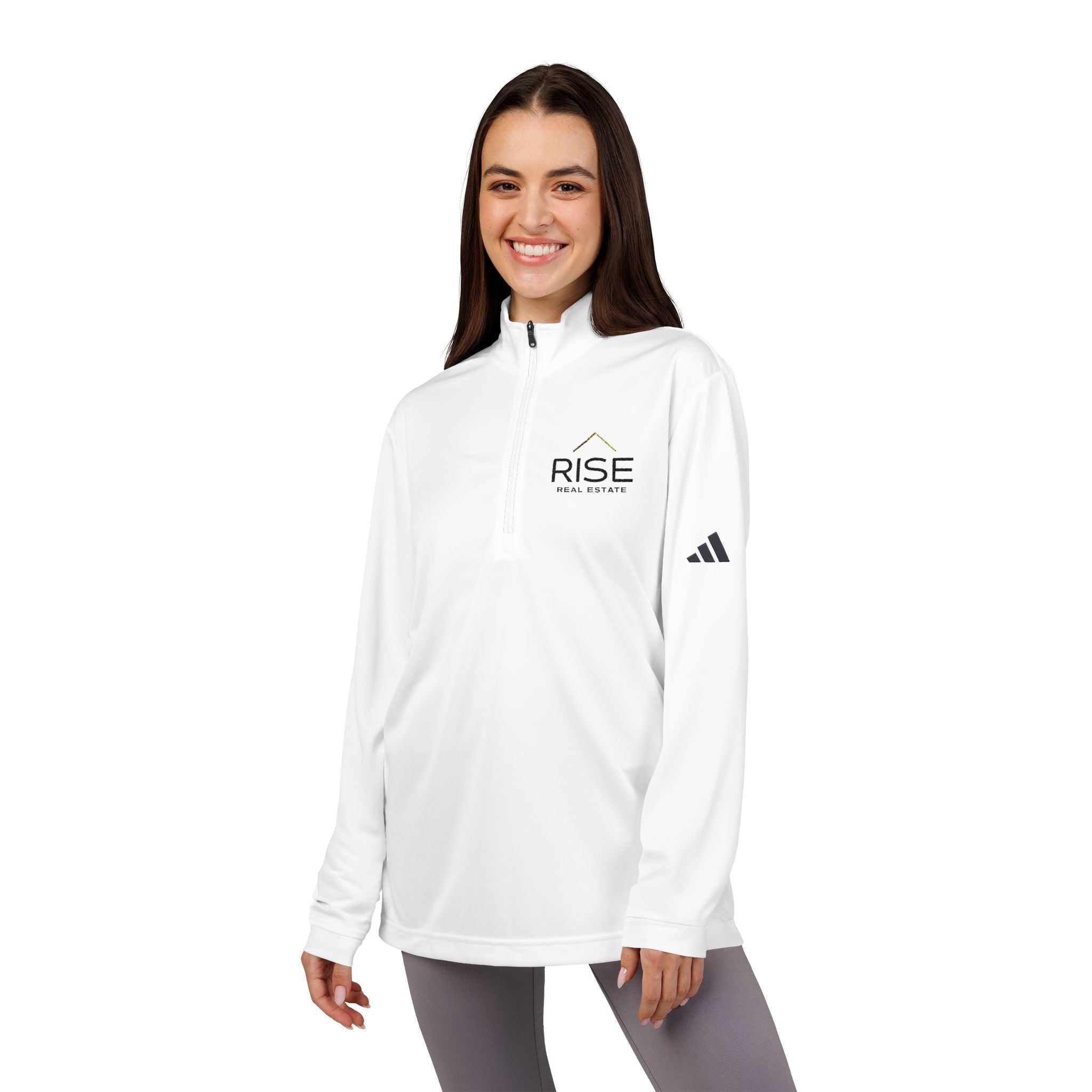 adidas® Quarter-Zip Pullover (Embroidery)