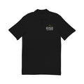 Unisex Pique Polo Shirt (Embroidery) - Black