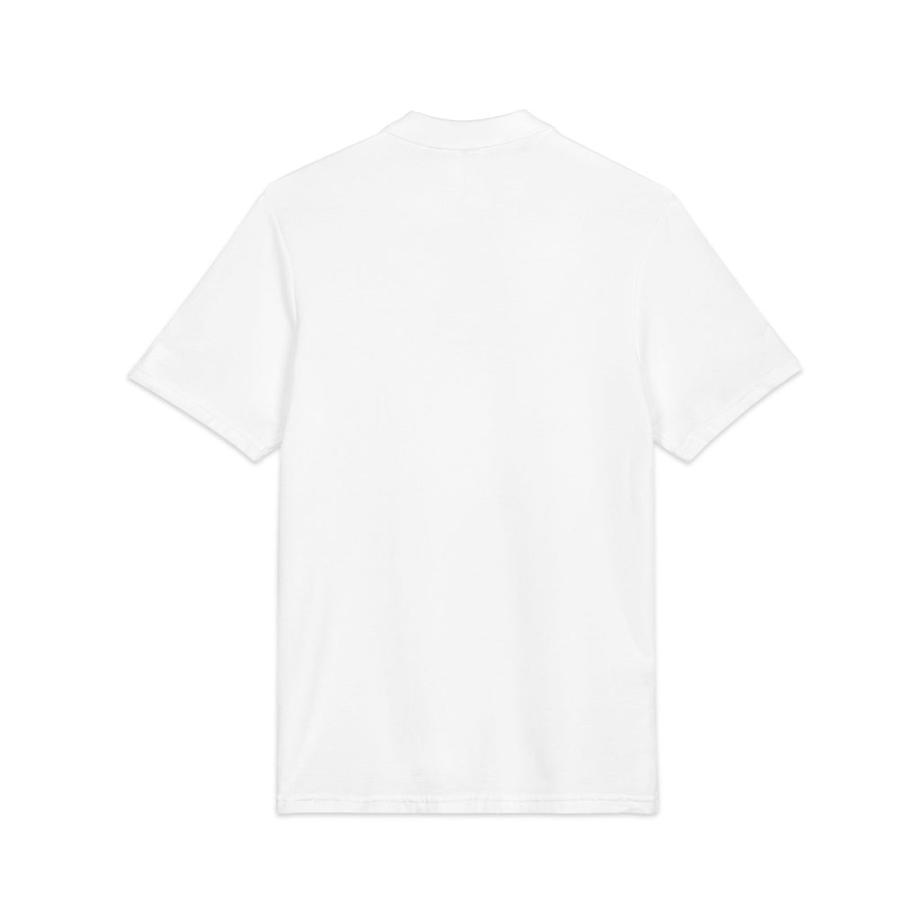 Unisex Pique Polo Shirt (Embroidery) - White