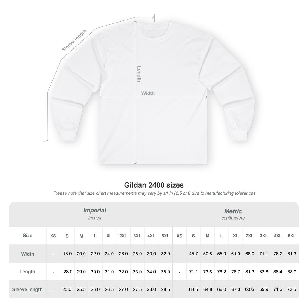 Unisex Ultra Cotton Long Sleeve Tee - Black