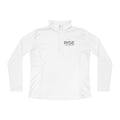 Ladies Quarter-Zip Pullover - White